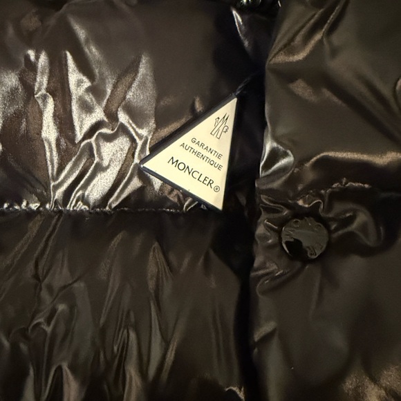Moncler Tibb Nylon Down Vest - Shiny Black - Size 2 (Medium Men’s) - Picture 3 of 8